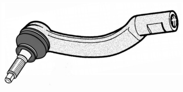 VV07.71 - Tie rod end internal thread Left