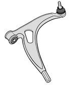 A02.95 - Control arm front axle Right