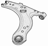 A03.95 - Control arm front axle Steel Left+Right