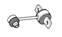 A04.40 - Stabilizer link rear axle Left+Right