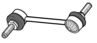 AF06.41 - Stabilizer link front axle Left+Right