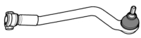 BM03.78 - Tie rod end internal thread Right
