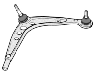 BM03.81 - Stahl-Querlenker Vorderachse Links