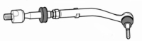 BM06.52 - Axial tie rod adjustable Right