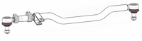D 41.51 - Spurstange, 2x verstellbar