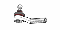 D 50.25 - Tie rod end, external thread M16x1,5 RH