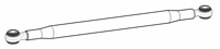 D 52.61 - Stabilizer rod, fixed