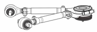 D 54.A - Triangular torque rod, adjustable