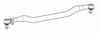 D 59.09 - Tie rod, 1x adjustable