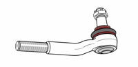 D 59.26 - Tie rod end, external thread M22x1,5 LH