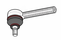 D 60.79 - Tie rod end, external thread M14x1,5 RH
