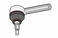 D 60.86 - Tie rod end, external thread M14x1,5 RH