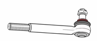 D 64.23 - Tie rod end, external thread M24x1,5 LH