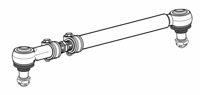 D 66.51 - Tie rod, 2x adjustable