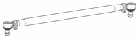 D 73.05 - Tie rod, 2x adjustable