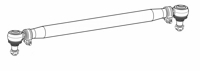 D 74.36 - Tie rod, 2x adjustable