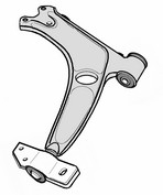 V18.80 - Control arm with Bushing front axle Left+Right