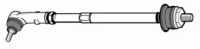 V52.51 - Axial tie rod adjustable Left