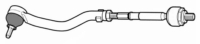 V53.51 - Axial tie rod adjustable Left
