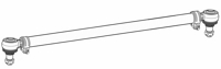 VH 53.06 - Tie rod, 2x adjustable