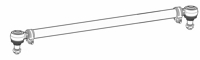 VH 53.14 - Tie rod, 2x adjustable