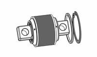 VHR 814 - Repair-kit, with pivot pin