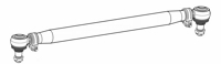 VV 51.01 - Tie rod, 2x adjustable