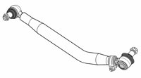 VV 51.17 - Drag link, 1x adjustable