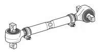 VV 57.G - Torque rod, 2x adjustab