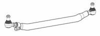 VV 58.01 - Spurstange, 1x verstellbar