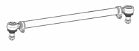 VV 58.17 - Spurstange, 2x verstellbar