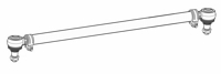 VV 58.18 - Spurstange, 2x verstellbar