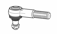 VV 58.24 - Tie rod end, external thread M30x1,5 RH