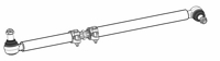 VV 58.60 - Drag link, 2x adjustable