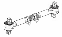 VV 58.B - Torque rod, 2x adjustable