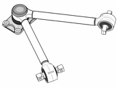 VV 91.A - Triangular torque rod, fixed