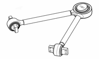 VV 92.C - Triangular torque rod, fixed