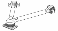 VV 92.H - Triangular torque rod, fixed
