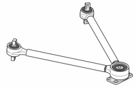 VV 93.A - Triangular torque rod, fixed