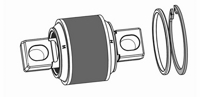 VVR 819 - Repair-kit, with pivot pin